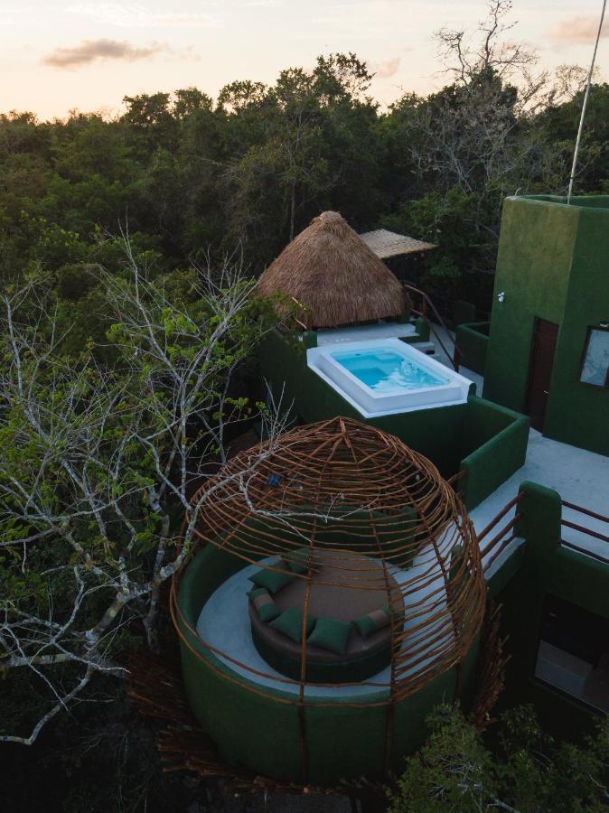 Casa Pibe, Private Jacuzzi, Pier And Rooftop Villa Bacalar Exterior foto